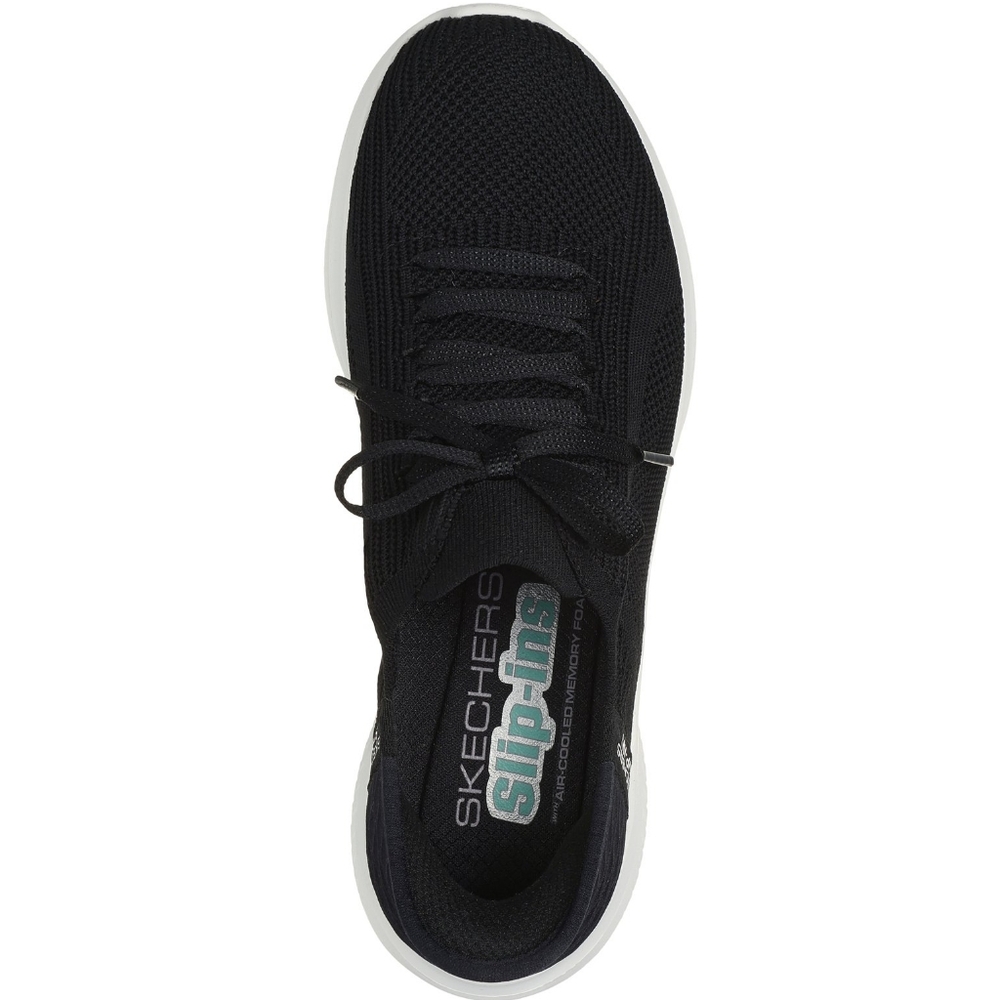 Skechers Ultra Flex 3.0 Slip-Ins Black with White sole Sneakers - Picture 8 of 9